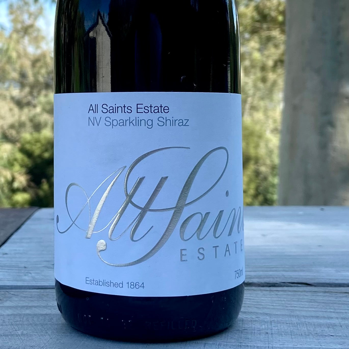 King Valley Wine, All Saints Sparkling Shiraz NV