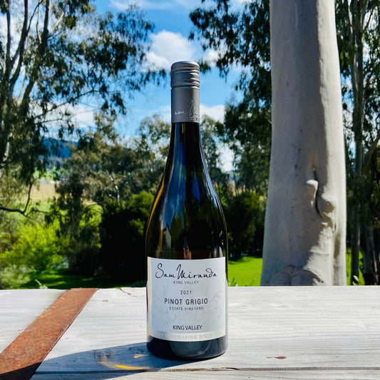King Valley Wine, Sam Miranda Pinot Grigio